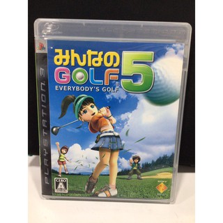 แผ่นแท้ [PS3] Minna no Golf 5 (Japan) (BCJS-30011 | 70005 | 70020) (BCJB-95001) Hot Shots Out of Bounds World Tour