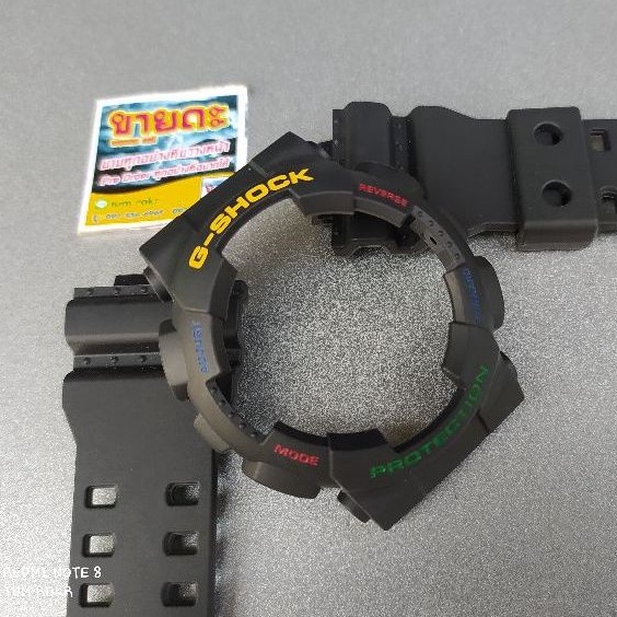 สีดำ กรอบสาย GA , GD  สายนาฬิกา กรอบสายจีช๊อค สายgshock