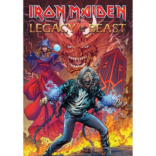 โปสเตอร์ Iron Maiden ไอรอน เมเดน โปสเตอร์ ตกแต่งผนัง Music Rock Poster โปสเตอร์วินเทจ โปสเตอร์วงดนตรี รูปภาพ ภาพถ่าย