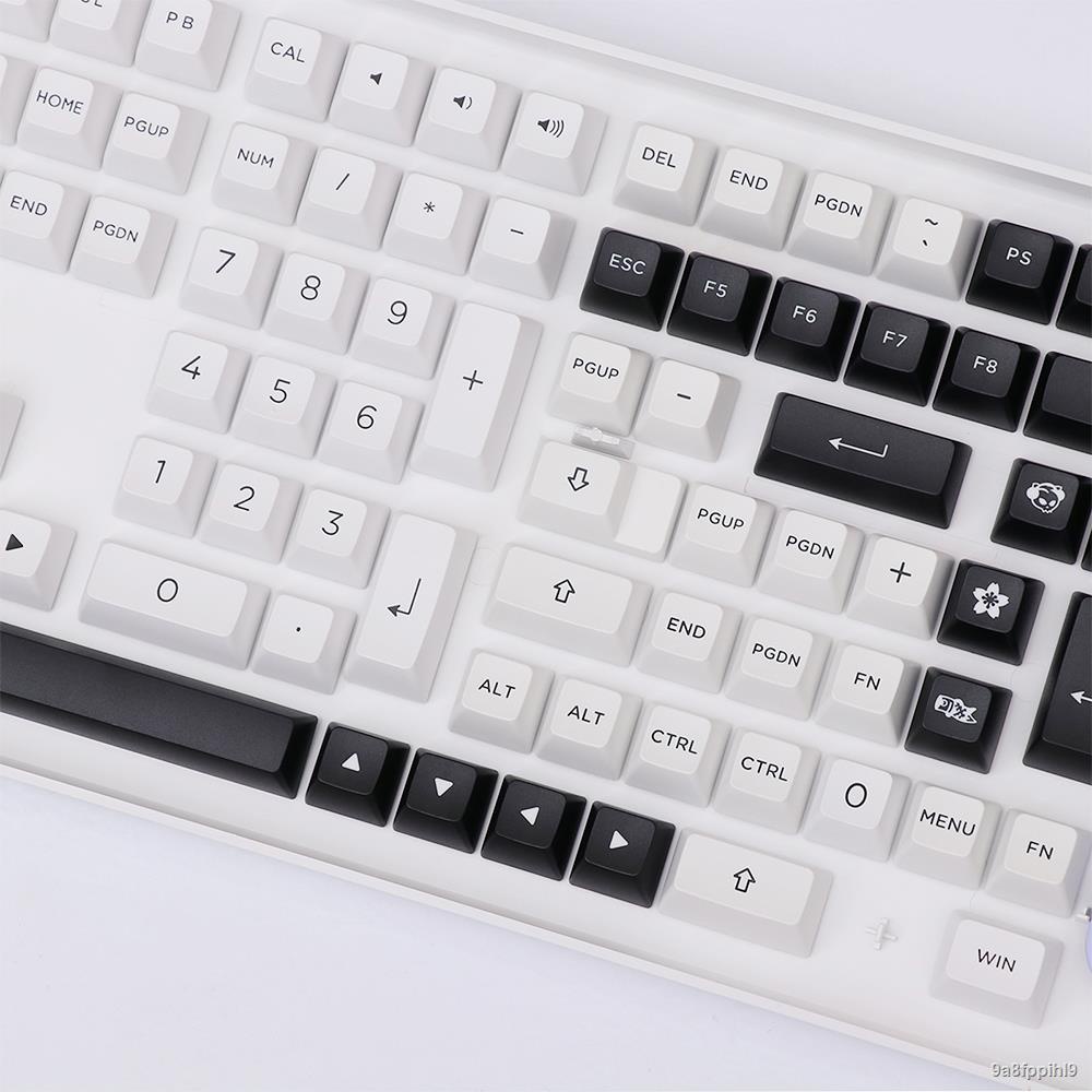 Compatible with Cherry Gateron Kailh Otemu Switch EPOMAKER AKKO Bow 158 Keys ASA Profile PBT Double Shot Keycaps Set with Hiragana for Mechanical Gaming Keyboard 