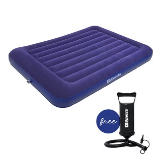 G Sports Air Bed ที่นอนเป่าลม ขนาด 4.5 ฟุต รุ่น GCB-1379 แถมฟรี!! เครื่องปั๊มลมแบบมือ