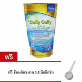 Colly Cally คอลลาเจนแท้ชนิดแกรนูล 75,000 mg. Fish Collagen 100%( 1 ถุง )