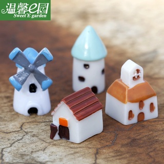 ตุ๊กตาจิ๋ว  House Castle   ตกแต่งสวนถาด แต่งสวนจิ๋ว แต่งเค้กแต่งบ้าน DIYได้ด้วยตัวคุณเอง*ราคาต่อชิ้น