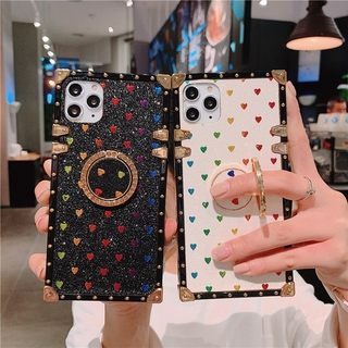 เคสโทรศัพท์มือถือลายหัวใจสําหรับ Vivo Y50 Y30 Y17 Y15 Y12 Y11 S1 V15 V17 Pro Y91 Y91i Y95 Y91c Y1s