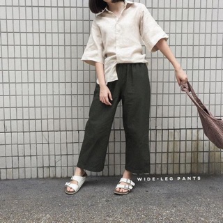 Wide-leg pants