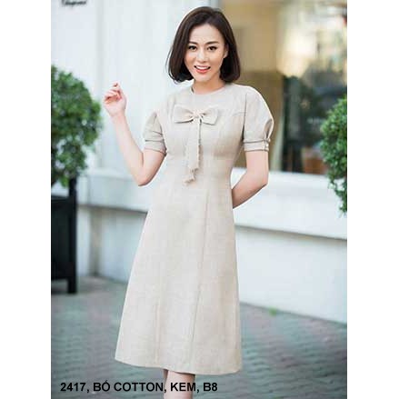 MYDU Shop MS 2417 SHORT SLEEVES STRAIGHT PARTY DRESS