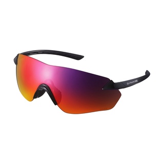 แว่นตาจักรยาน Shimano รุ่น S-Phyre R1 ขาดำ เลนส์ Polarized แดง