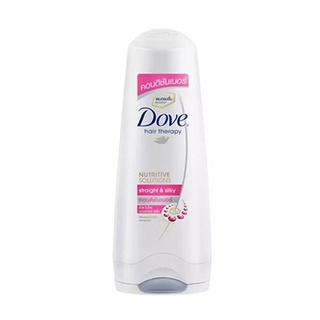 สุดยอด!✅ DOVE โดฟ สเตรท แอนด์ ซิลกี้ คอนดิชันเนอร์ 330 มล. 🚚พร้อมส่ง!! 💨