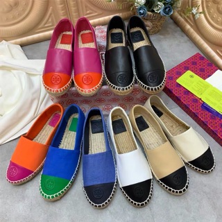 รุ่นยอดฮิต ‼️ใส่แล้วสวยมาก ‼️ Tory burch espadrilles shoes 1890.-