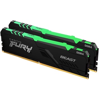 RAM Kingston FURY Beast RGB 16GB (2x8GB) 3200MHz DDR4 CL16