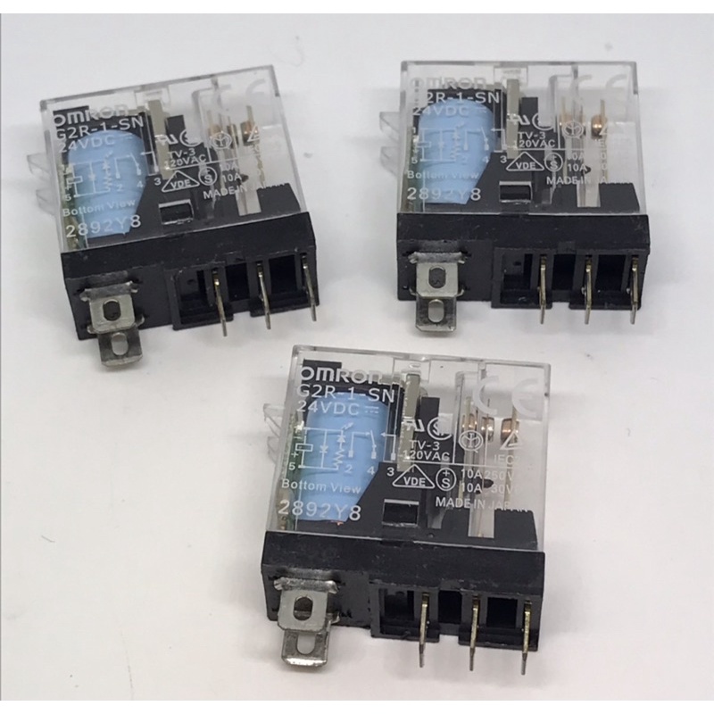 G2R-1-SN 24VDC  5ขา 10A 250VAC 10A 30VDC พร้อมส่ง ส่งทุกวัน ร้านในไทย