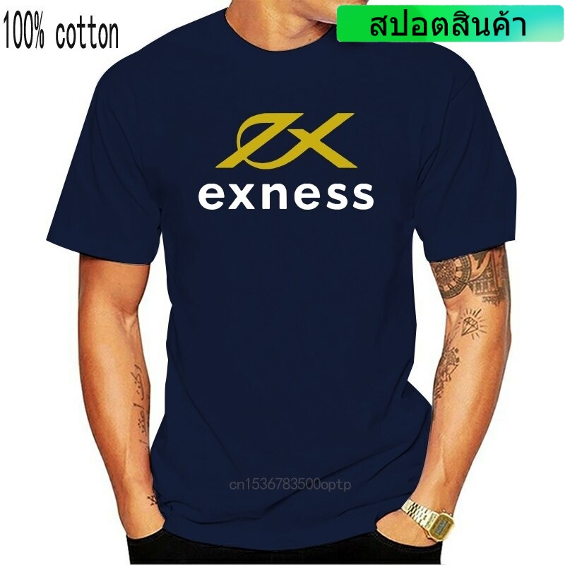 2020 เสื้อยืดลาย Exness Currency Forex สําหรับผู้ชาย sale