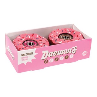 ลูกปืนล้อสเก็ตบอร์ด Andale Donut Wax &amp; Bearings 64 Skateboard Bearings