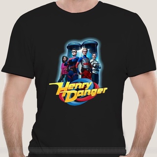 เสื้อยืดอินเทรนด์ผู้ชายอินเทรนด์ผู้หญิงเสื้อยืด พิมพ์ลายโลโก้ Neu Henry Danger Control Room น้ําหนักเบา สําหรับเด็ก และผ