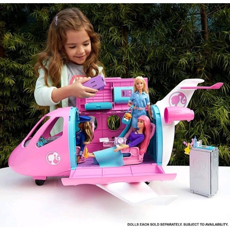 ลดราคาแรงBarbie Dreamplane Playset เครื่องบิน ตุ๊กตาบาร์บี้