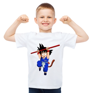 เสื้อยืด พิมพ์ลายการ์ตูน Dragon Ball BAJU KANAK GOKU สําหรับเด็กผู้ชาย