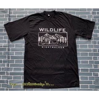 เสื้อยืดวินเทจคอกลมฟิต/วิว