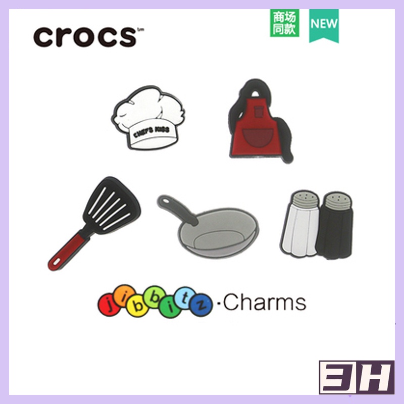 jibbitz crocs จิ๊บบิทซ์ติดรองเท้า Croc jibbitz ของแท้ (คุณภาพสูง) อุปกรณ์เสริมรองเท้า จิ๊บบิท crocs