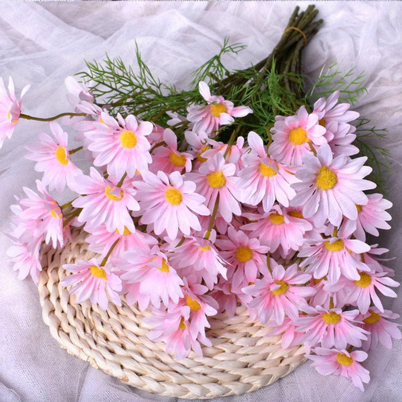 Peter Ferguson Fake Pink Daisy Flowers For Sale Bright Pink 35mm