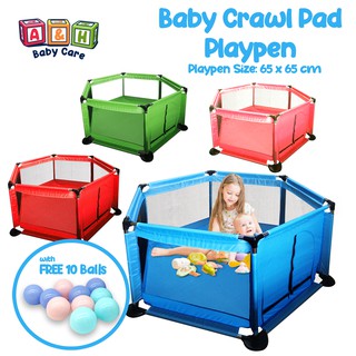 A&H Baby Playpen Big Size w/ free 10 balls