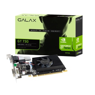 GALAX GEFORCE GT 730 2GB 2GB DDR3 64-bit HDMI/DVI-D/VGA (รับประกัน3ปี)