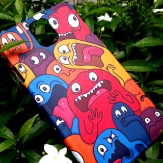 เคสแข็ง Samsung ลายMonster  Note 10 8 5 4 3 S10 S10e S9+ S8+ s7edge S9 S8 S7