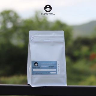 Cloudy Hill Specialty Coffee: เมล็ดกาแฟคั่วพิเศษ  Chom View Signature Blend  Doi Mek ขนาด 250 g