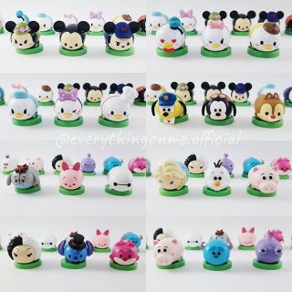 (พร้อมส่ง) โมเดล Disney - TsumTsum ซูมซูม (ฐานเขียว) l แท้ 🇯🇵