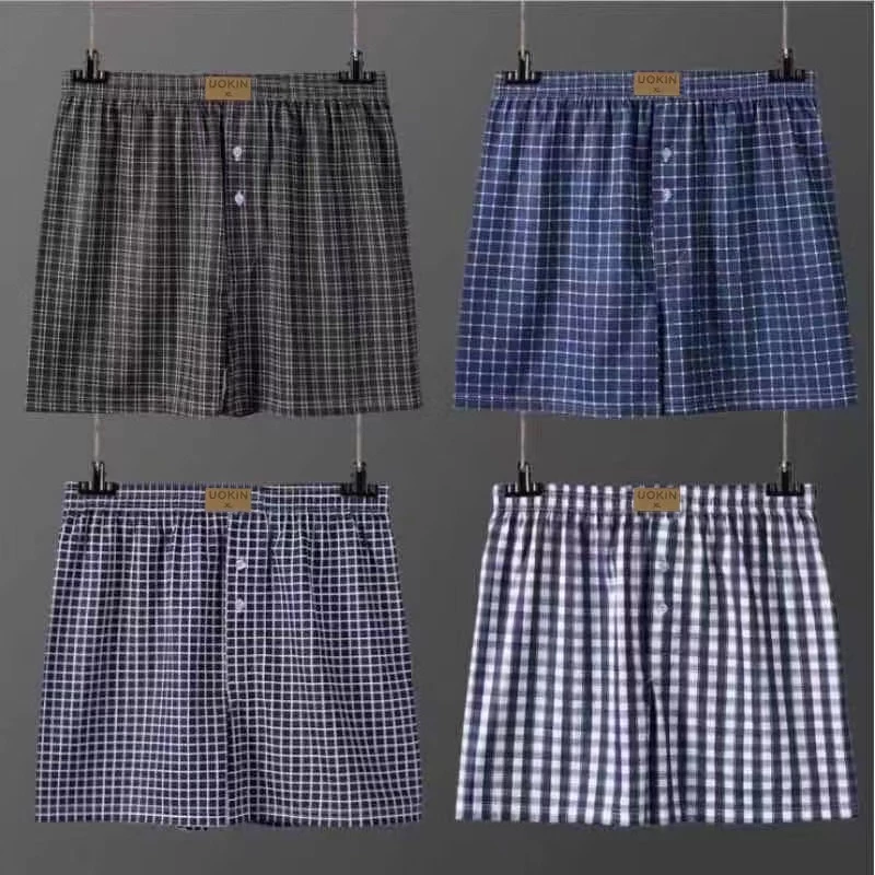 Boxer บ๊อกเซอร์ UOKIN ผ้านิ่มใส่สบาย size l-2xl มี16สี