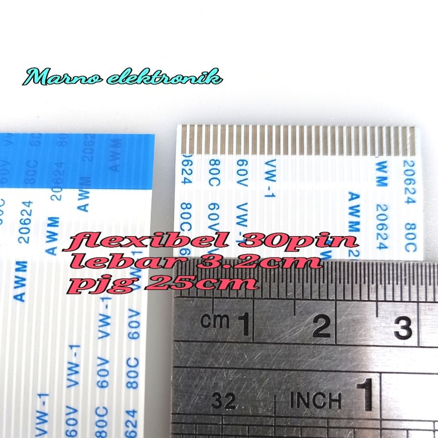 30pin สายยืดหยุ่น 30pin lvds สายยืดหยุ่น 30pin LED lcd tv