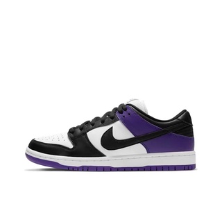 【พร้อมส่ง ของแท้ 100%】Nike SB Dunk Low Pro“Court Purple”ผ้าใบ รองเท้าวิ่ง