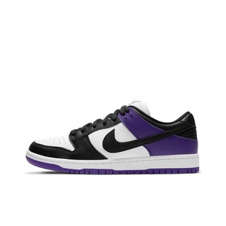 【พร้อมส่ง ของแท้ 100%】Nike SB Dunk Low Pro“Court Purple”ผ้าใบ รองเท้าวิ่ง