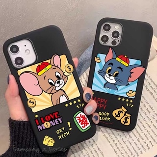 เคสโทรศัพท์มือถือลายการ์ตูนเจอร์รี่สําหรับ Samsung J2 Pro 2018 J4 J6 J8 A6 A8 Plus A7 A9 A5 2018 A6+ A8+