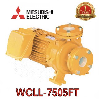 MITSUBISHI ปั๊มน้ำหอยโข่ง มีแปลนหน้า WCLL-7505FT   ปั๊มน้ำ ปั๊มน้ำไฟฟ้า ปั้มหอยโข่ง ปั้มน้ำ ปั้มน้ำไฟฟ้า