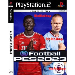 แผ่นเกมส์ eFOOTBALL PES 2023  #ภาษาอังกฤษ# Jrplay PS2 Playstation 2 คุณภาพสูง ราคาถูก