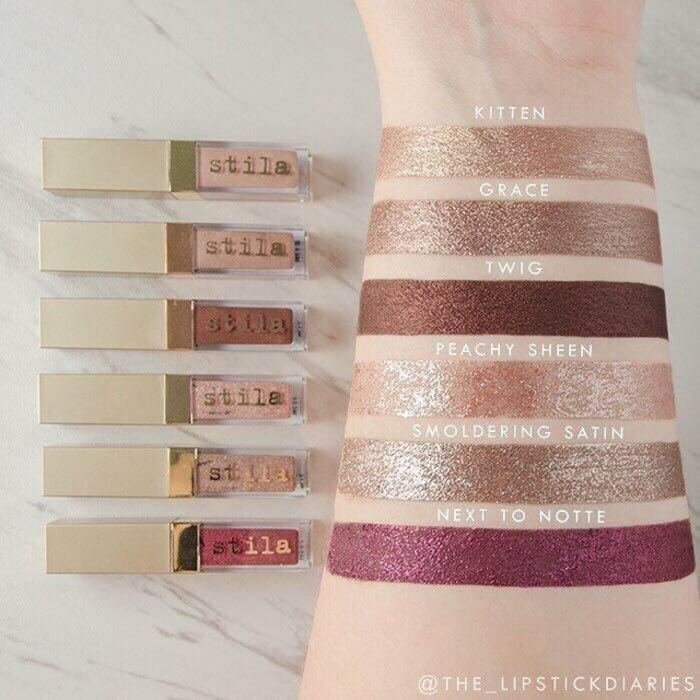 Sale พร้อมส่งจ้า Stila Magnificent Metals Glitter & Glow Liquid Eye Shadow