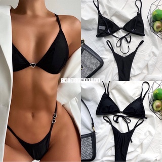 Mini Black heart บิกินี่จิ๋วสำหรับสาวแซ่บ