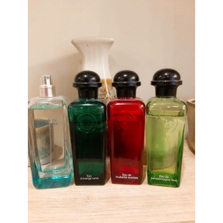 น้ำหอมแบ่งขาย Hermes  Eau de rhubarbe - Eau dorange verte - Eau de pamplemousse Rose -  Mediterranee