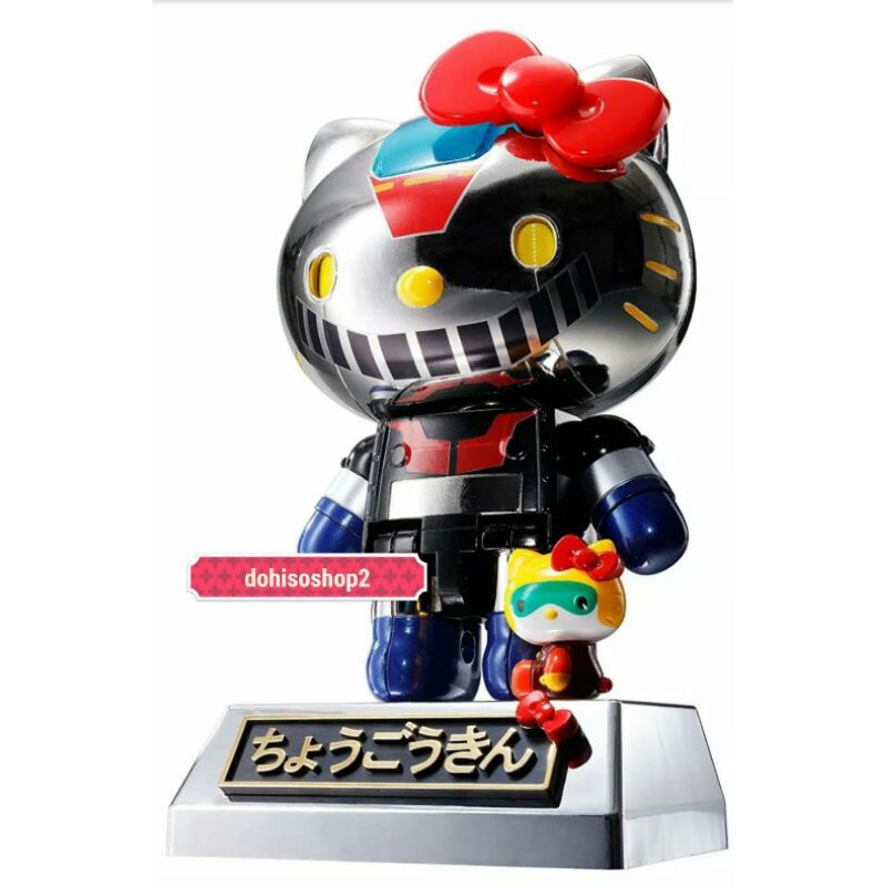 พร้อมส่ง Bandai ของแท้BANDAI CHOGOKIN HELLO KITTY MAZINGER Z [ ของใหม่ sanrio serie หุ่นเหล็กคิตตี้ Hello Kitty chogokin