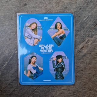 [แท้/พร้อมส่ง] แม่เหล็ก​ Magnet Mamamoo 2022 Seasons Greetings Splash in the Water with Mamamoo