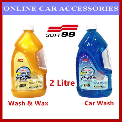 Soft99/Soft 99 Creamy Car Shampoo Wash & Wax Or Car Wash 2000ML/ 2Lit