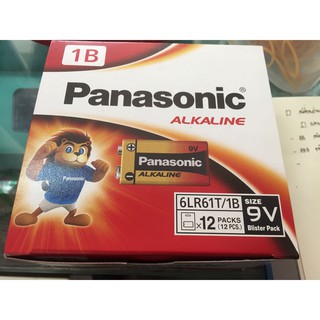 ถ่าน พานาโซนิค อัลคาไลน์ Panasonic Alkaline V9 (12 ก้อน)