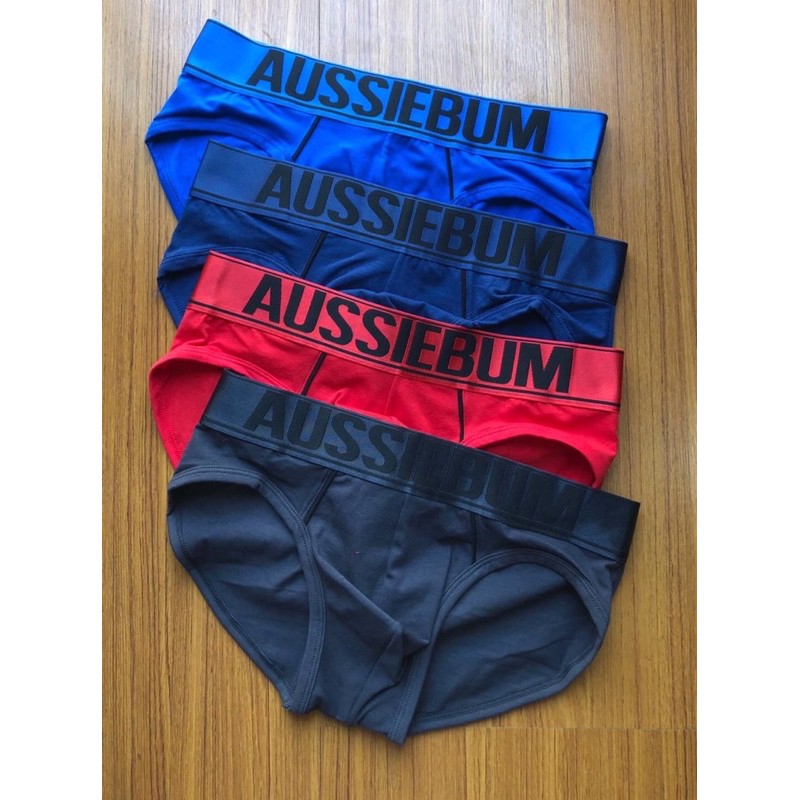 🔥พร้องส่ง🔥กางเกงชายaussiebum ทรงbrief(สีละแบบตามภาพ) ยืดได้ ใส่สบาย