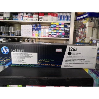 [[ลดล้างสต็อกจ้า!!!] ตลับหมึก TONER HP แท้ 126A BK (CE310A) สีดำ