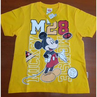 เสื้อคอกลมมิกกี้เม้าส์ Mickey Mouse งานลิขสิทธิ์แท้