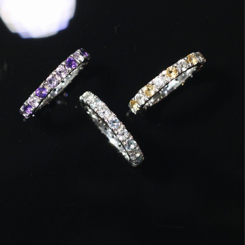 Top1Jewelry Ferris Ring แหวนเงินแท้925 พลอยแท้