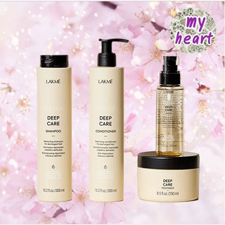 Lakme Teknia Deep Care Shampoo/Conditioner/Treatment/Drops 300/250/100 ml. ช่วยปรับสภาพฟื้นฟูเส้นใยผมจากภายใน