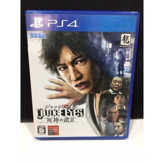 แผ่นแท้ [PS4] Judge Eyes - Shinigami no Yuigon (Japan) (PLJM-16161 | 16441 | 16751) Yakuza Judgment Wills of Death