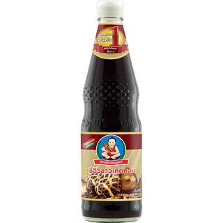 ซีอิ๊วขาวเห็ดหอม ตราเด็กสมบูรณ์ ขนาด 700มล.(12ขวด)  Mushroom Soy Sauce Somboon Brand 700 ml. (12 bottles)