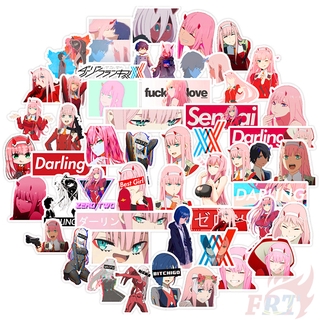 ❉ DARLING in the FRANXX - Series 05 Anime ZERO TWO HIRO ICHIGO GORO MIKU สติ๊กเกอร์ ❉ 50Pcs/Set DIY Fashion Waterproof Decals Doodle สติ๊กเกอร์